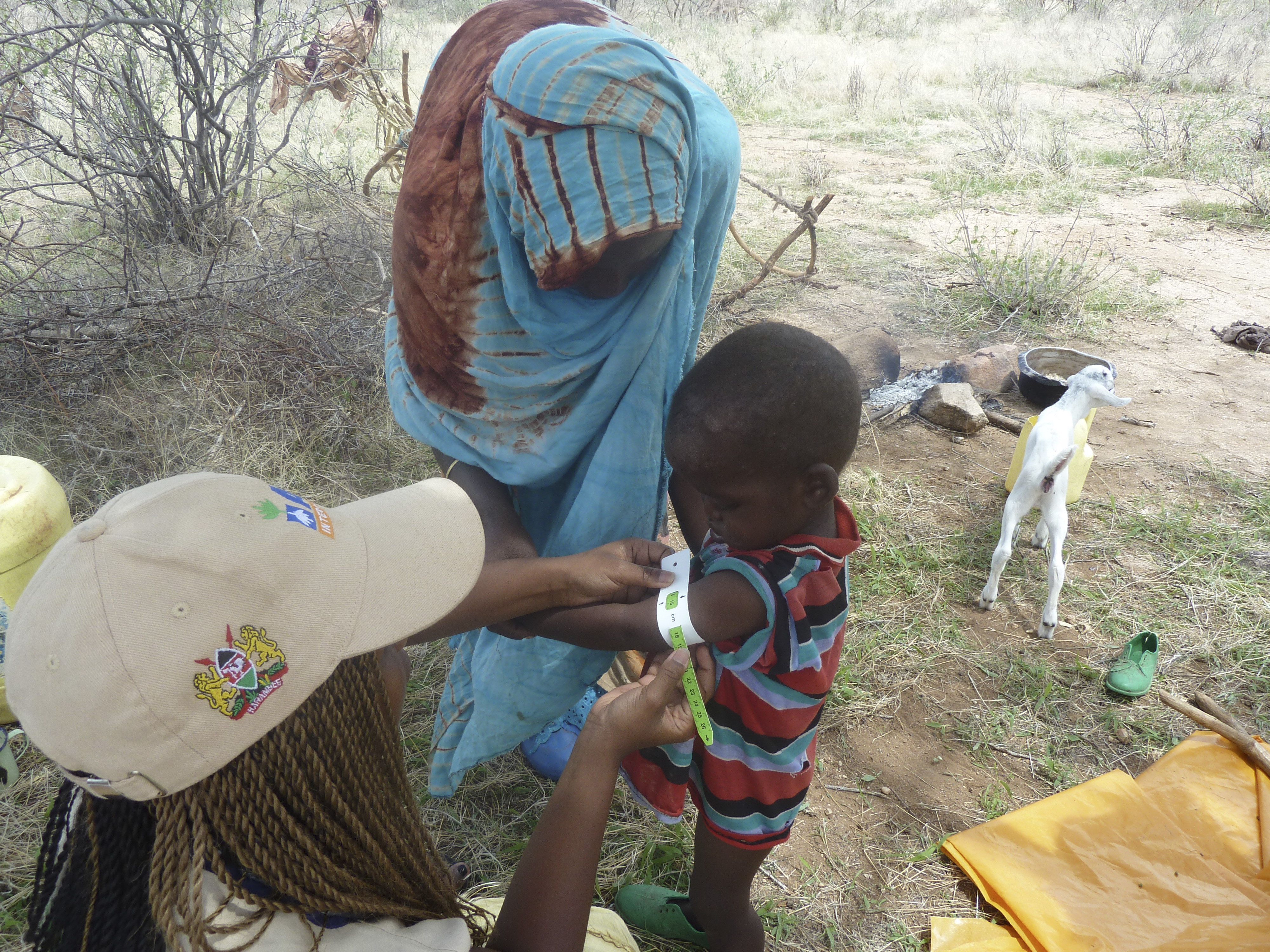 Measuring MUAC during case-finding in a SQUEAC survey