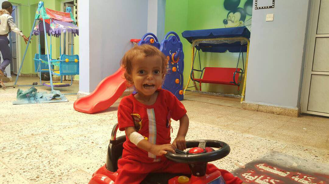 Children enjoy play during Early Child Development (ECD) activities in the stabilisation centres