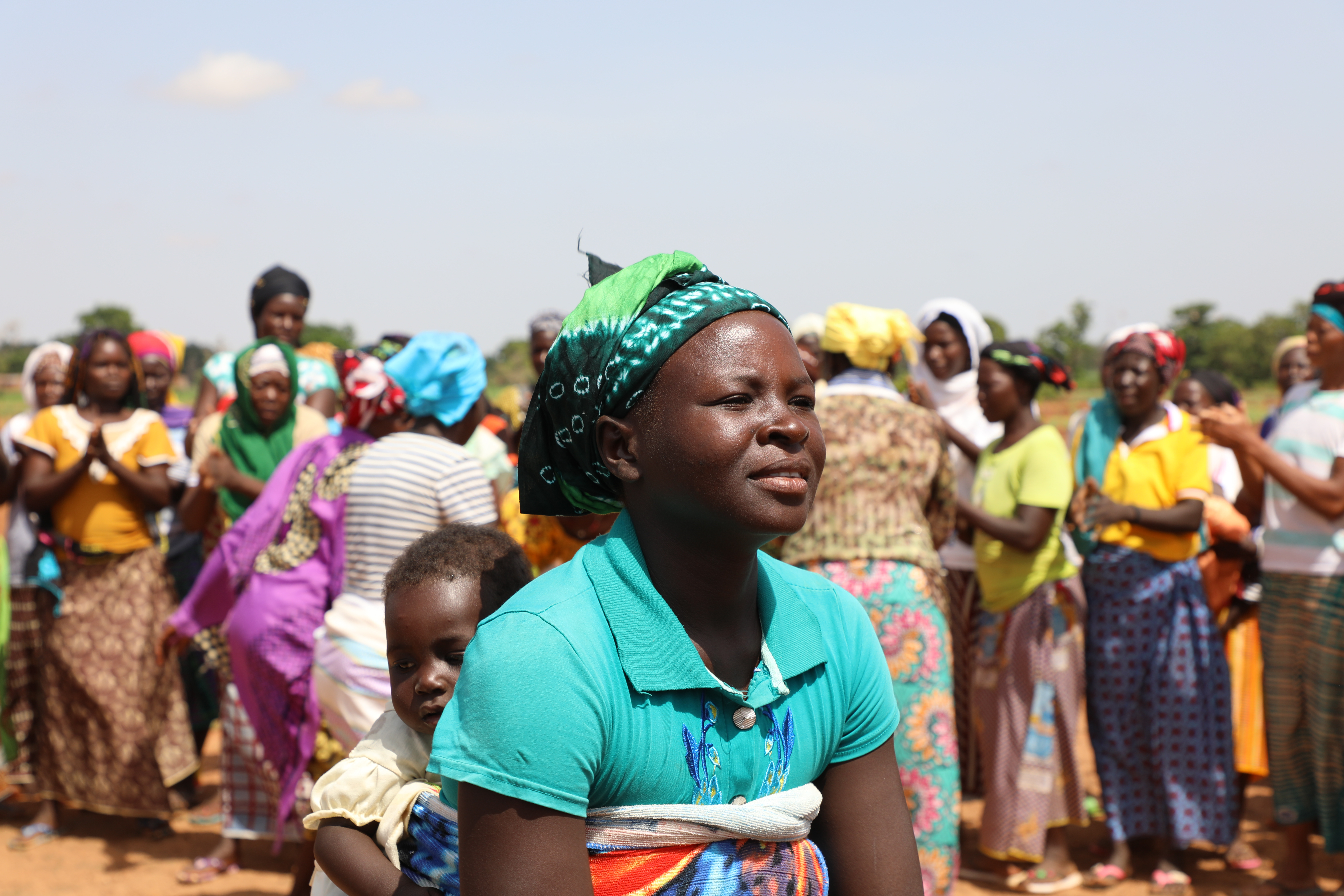 Une aide alimentaire est fournie aux personnes qui éprouvent des difficultés à se nourrir pendant la saison de soudure au                               Burkina Faso.