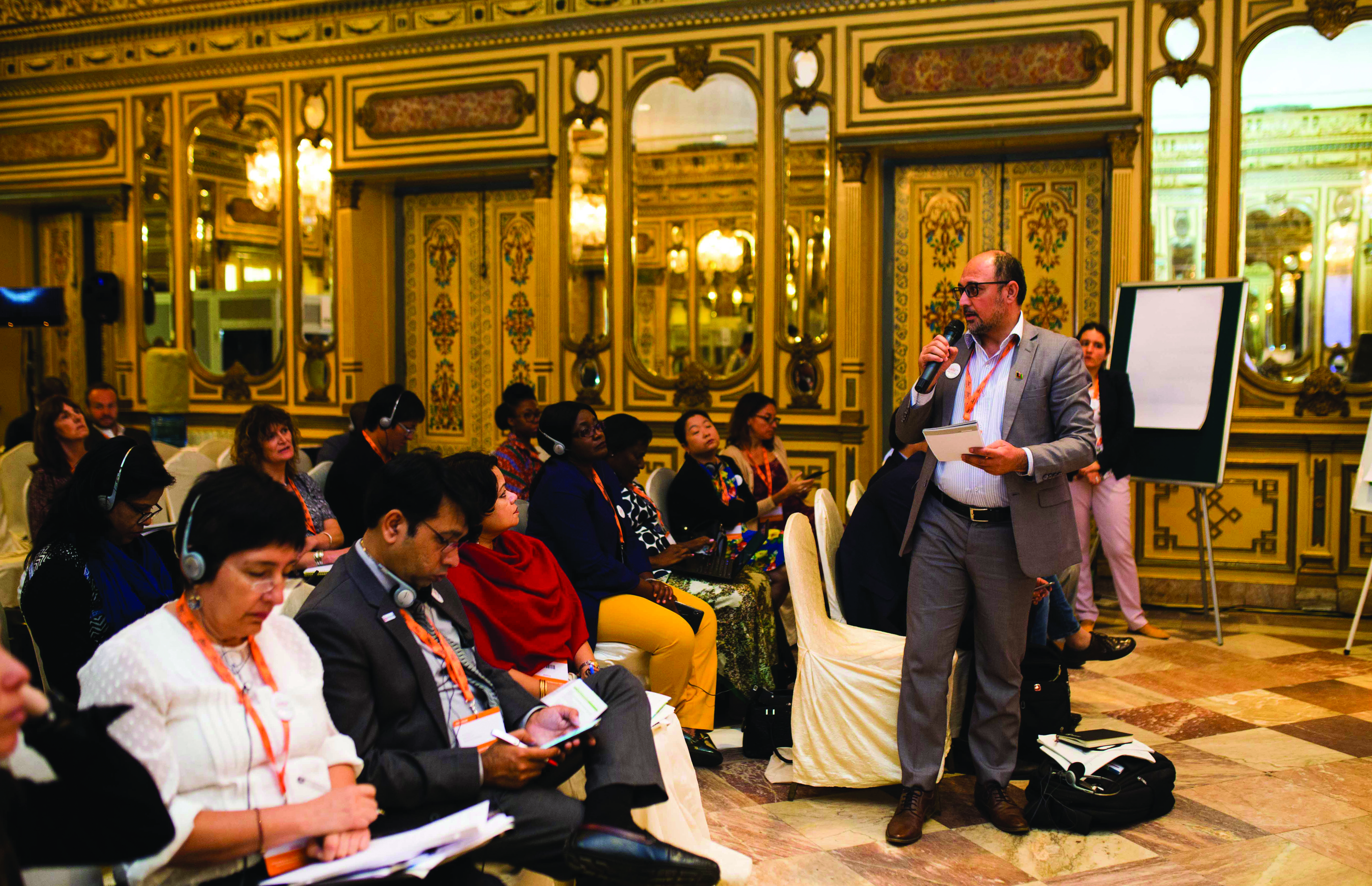 Participants à l’atelier du rassemblement mondial de SUN de 2019.