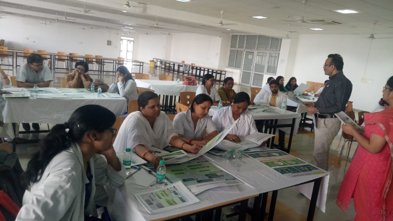 Training medical students and nursing staff on maternal nutrition service delivery protocols