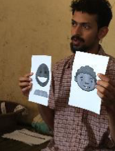 Collecting feedback on different icons with CHWs