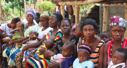 Attending children at an integrated treatment programme