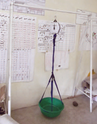New style metal portable hanging scale stand