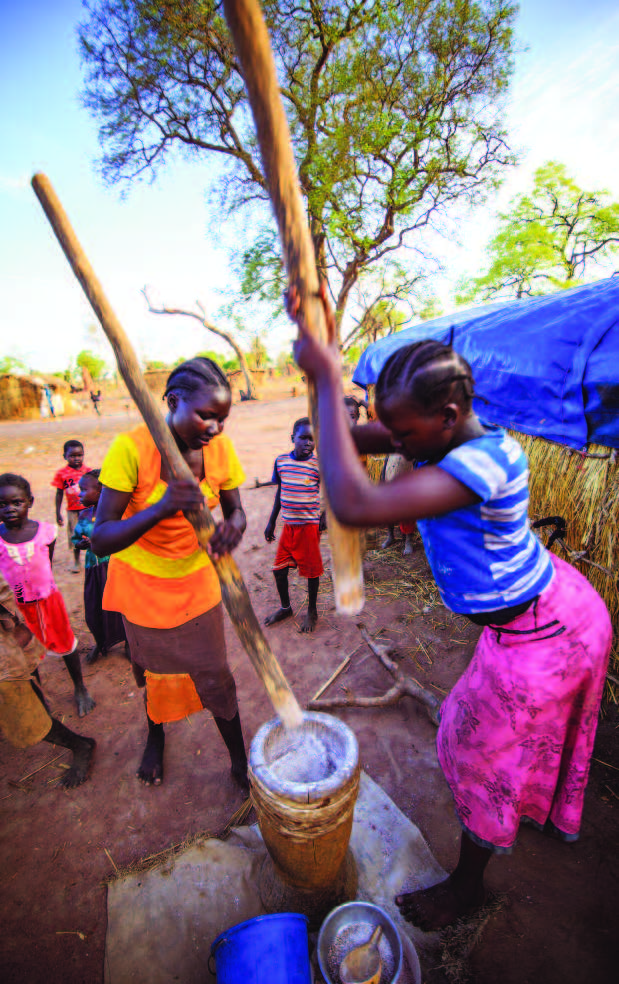 Impact of milling vouchers on household food security in South Sudan