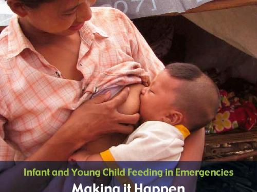 Woman breastfeeding