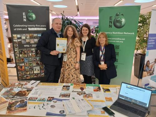 ENN attending the World Public Health Nutrition Congress with Alessandro lellamo, Karlene Gribble, Holly Ruffhead and Anne Walsh