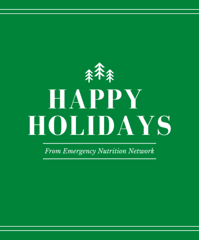Happy Holidays from Emergency Nutrition Network