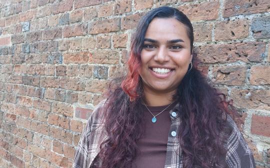 Our member of staff Rachael Menezes