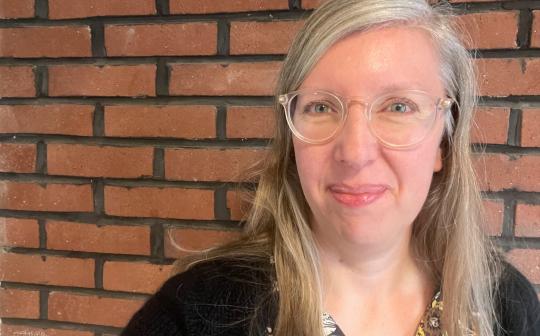 ENN's staff member, Astrid Klomp