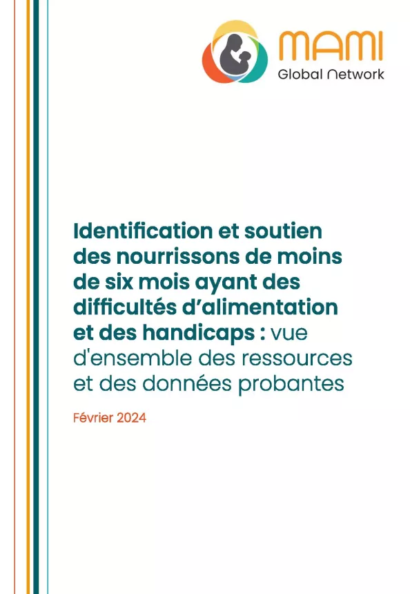 Front cover of document showing title, logo and date