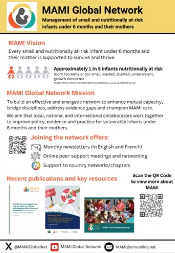 Cover of the MAMI Global Network Leaflet
