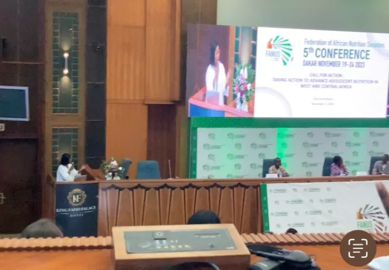 A presentation from Anna Lartey, from the University of Ghana, titled 'Food systems are not delivering healthy affordable diets for African populations' 