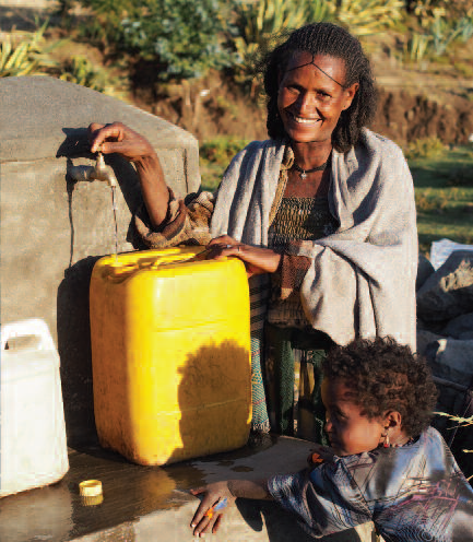 Opening of the Big Pipe Project, Adi Sibhat, Tigray, Ethiopia, December 28, 2013